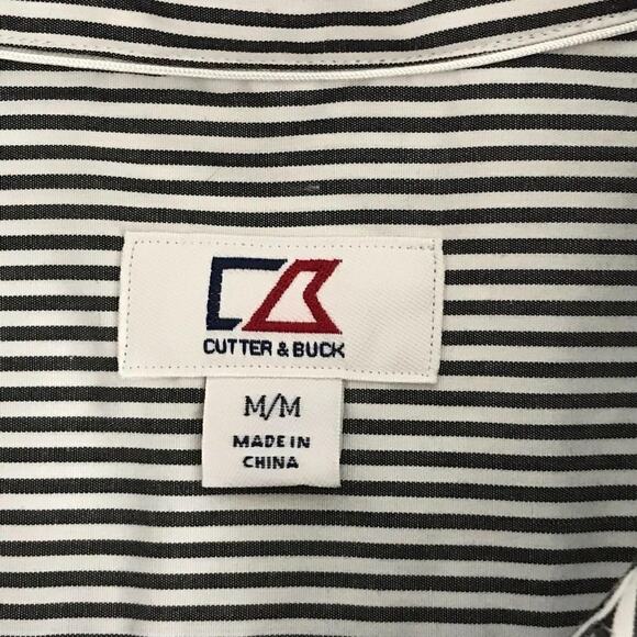 Cutter & Buck Stripe Blouse SZ Medium - Picture 6 of 10